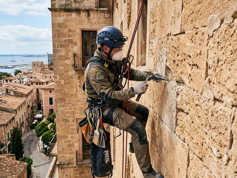 Rehabilitación de piedra y ladrillo visto en Sevilla