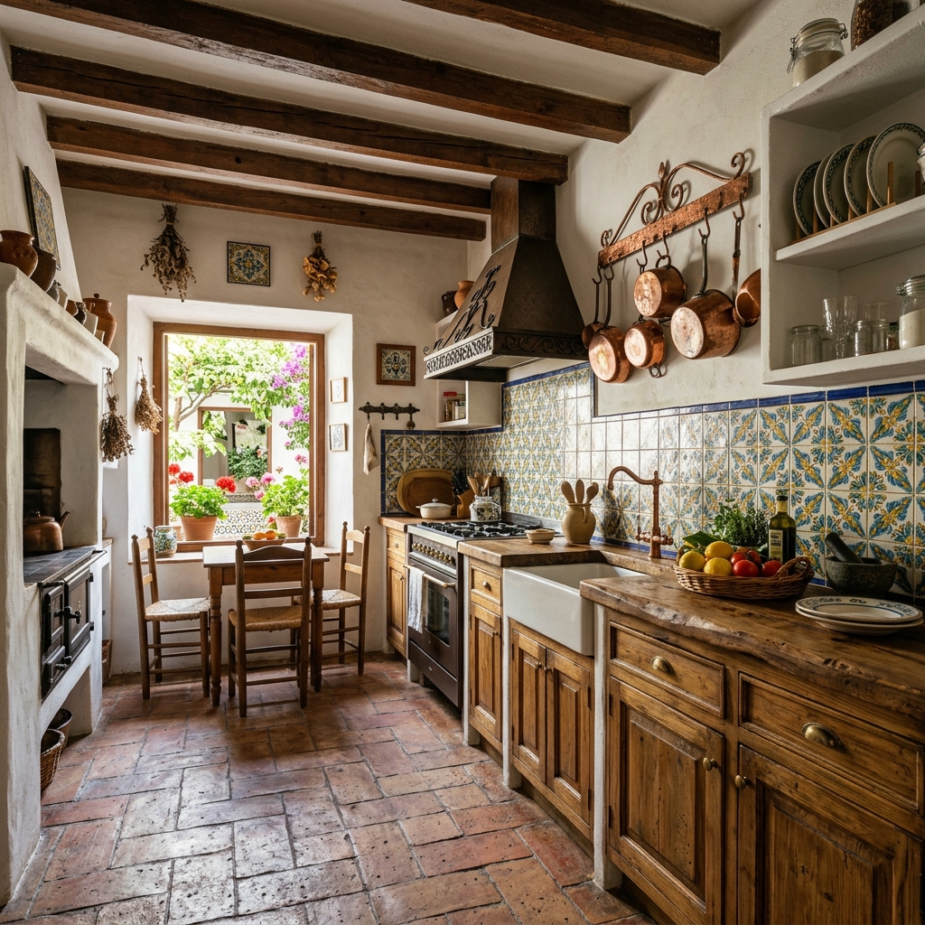 Reforma de cocina campestre en Sevilla